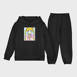 Детский костюм оверсайз Sailor Moon Usagi Tsukino, цвет: черный