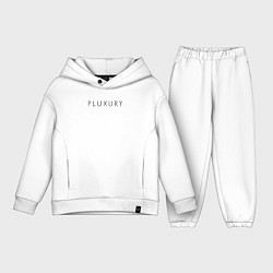 Детский костюм оверсайз PLUXURY, цвет: белый