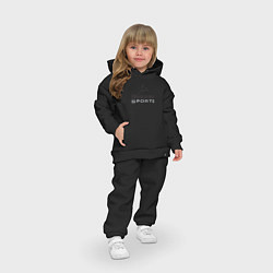 Детский костюм оверсайз MIKASA SPORTS, цвет: черный — фото 2