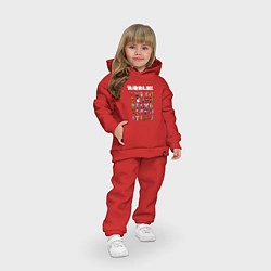 Детский костюм оверсайз ROBLOX PIGGY, цвет: красный — фото 2