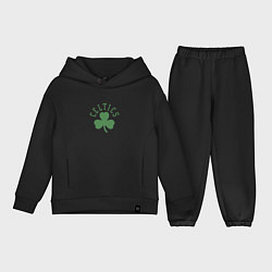 Детский костюм оверсайз Boston Celtics, цвет: черный