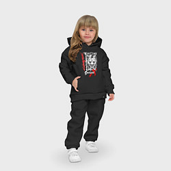Детский костюм оверсайз CYBERPUNK 2077, цвет: черный — фото 2