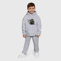 Детский костюм оверсайз CS:GO, цвет: меланж — фото 2