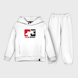 Детский костюм оверсайз Limp Bizkit, цвет: белый