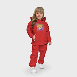 Детский костюм оверсайз Mood Сейлор мун, цвет: красный — фото 2
