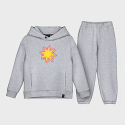 Детский костюм оверсайз Super Sun, цвет: меланж