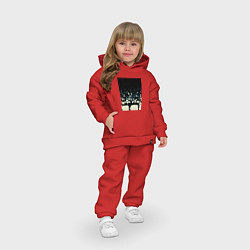 Детский костюм оверсайз Крик, цвет: красный — фото 2