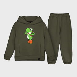Детский костюм оверсайз Yoshi, цвет: хаки