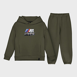 Детский костюм оверсайз BMW Motorsport Racing Team, цвет: хаки