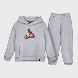 Детский костюм оверсайз St Louis Cardinals - baseball team, цвет: меланж