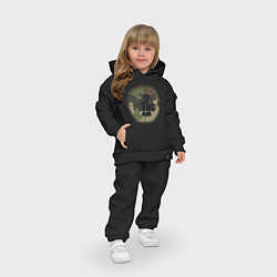 Детский костюм оверсайз Public Enemy Style, цвет: черный — фото 2
