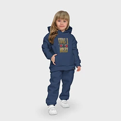 Детский костюм оверсайз GUNS N ROSES , ГРУППА, цвет: тёмно-синий — фото 2