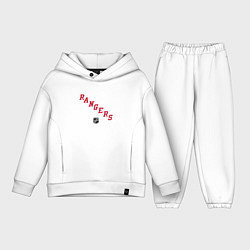 Детский костюм оверсайз New York Rangers NHL, цвет: белый