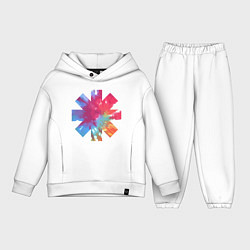 Детский костюм оверсайз RHCP Color, цвет: белый
