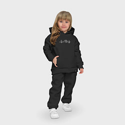 Детский костюм оверсайз Пульс фотографа, цвет: черный — фото 2