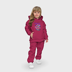 Детский костюм оверсайз Сайно Геншин Импакт, цвет: маджента — фото 2
