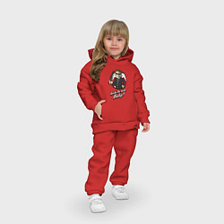 Детский костюм оверсайз Vault boy - terminator, цвет: красный — фото 2