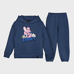 Детский костюм оверсайз Cooky BT21 Jungkook, цвет: тёмно-синий