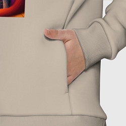 Детский костюм оверсайз Фантастическая лиса, цвет: миндальный — фото 2