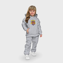 Детский костюм оверсайз ВЧК КГБ, цвет: меланж — фото 2