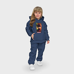 Детский костюм оверсайз Roblox game avatar, цвет: тёмно-синий — фото 2
