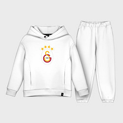 Детский костюм оверсайз Galatasaray fc sport, цвет: белый