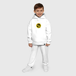 Детский костюм оверсайз Янг Бойз фк, цвет: белый — фото 2