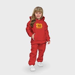 Детский костюм оверсайз Orange holiday halloween, цвет: красный — фото 2