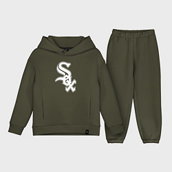 Детский костюм оверсайз Chicago white sox - baseball