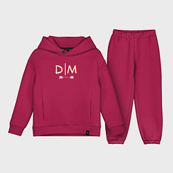 Детский костюм оверсайз Depeche Mode - Memento Mori logo new, цвет: маджента