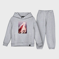 Детский костюм оверсайз Очень приятно Бог Томоэ Дух-хранитель, цвет: меланж