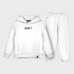 Детский костюм оверсайз Bybit, цвет: белый