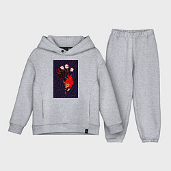 Детский костюм оверсайз Богиня ужаса, цвет: меланж