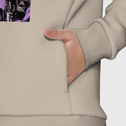 Детский костюм оверсайз Магическая битва Юдзи Итадори токио, цвет: миндальный — фото 2