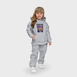 Детский костюм оверсайз Prison mike Michael Scott - офис, цвет: меланж — фото 2