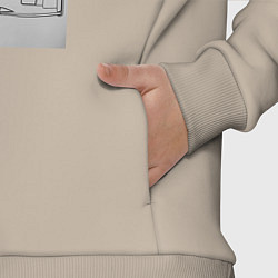 Детский костюм оверсайз Chevrolet Camaro, цвет: миндальный — фото 2