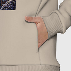 Детский костюм оверсайз Костлявая ведьма - хэллоуин, цвет: миндальный — фото 2