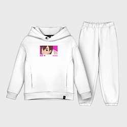 Детский костюм оверсайз Момо Аясэ, цвет: белый