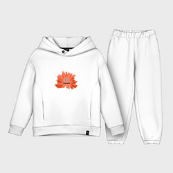 Детский костюм оверсайз Рыжий пушистый монстрик