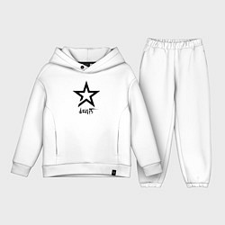 Детский костюм оверсайз Denis - star, цвет: белый