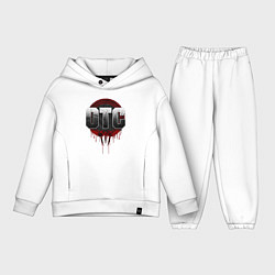 Детский костюм оверсайз Roman Reigns otc wwe logo, цвет: белый