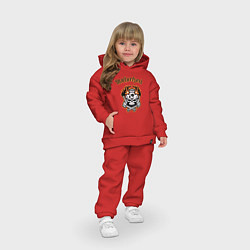 Детский костюм оверсайз Motorhead, цвет: красный — фото 2
