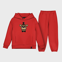 Детский костюм оверсайз Freddy FNAF, цвет: красный