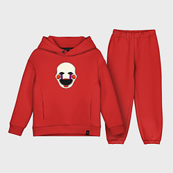Детский костюм оверсайз Puppet FNAF Марионетка, цвет: красный
