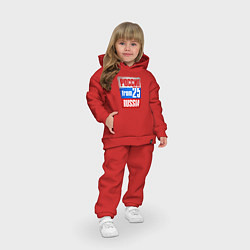 Детский костюм оверсайз Russia: from 25, цвет: красный — фото 2