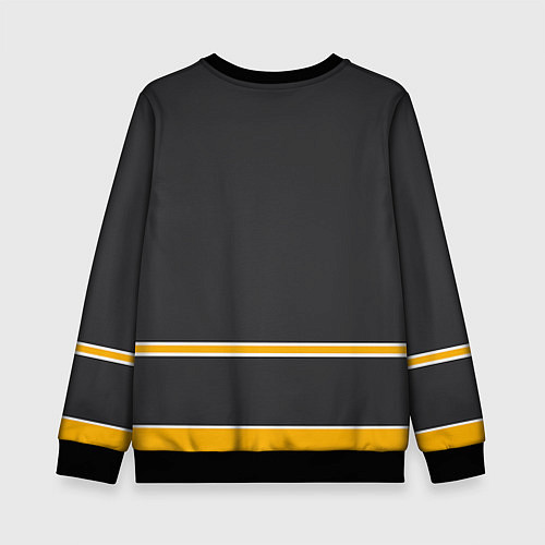 Детский свитшот Boston Bruins / 3D-Черный – фото 2