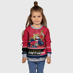 Свитшот детский Florida Panthers, цвет: 3D-меланж — фото 2