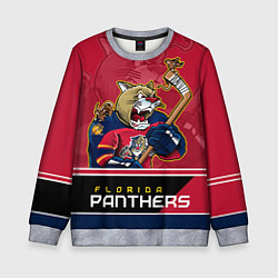 Свитшот детский Florida Panthers, цвет: 3D-меланж