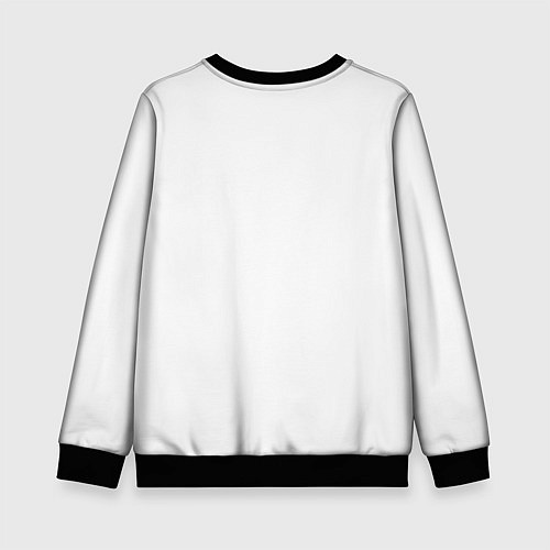 Детский свитшот Милашка / 3D-Черный – фото 2