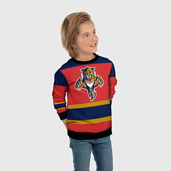 Свитшот детский Florida Panthers, цвет: 3D-черный — фото 2